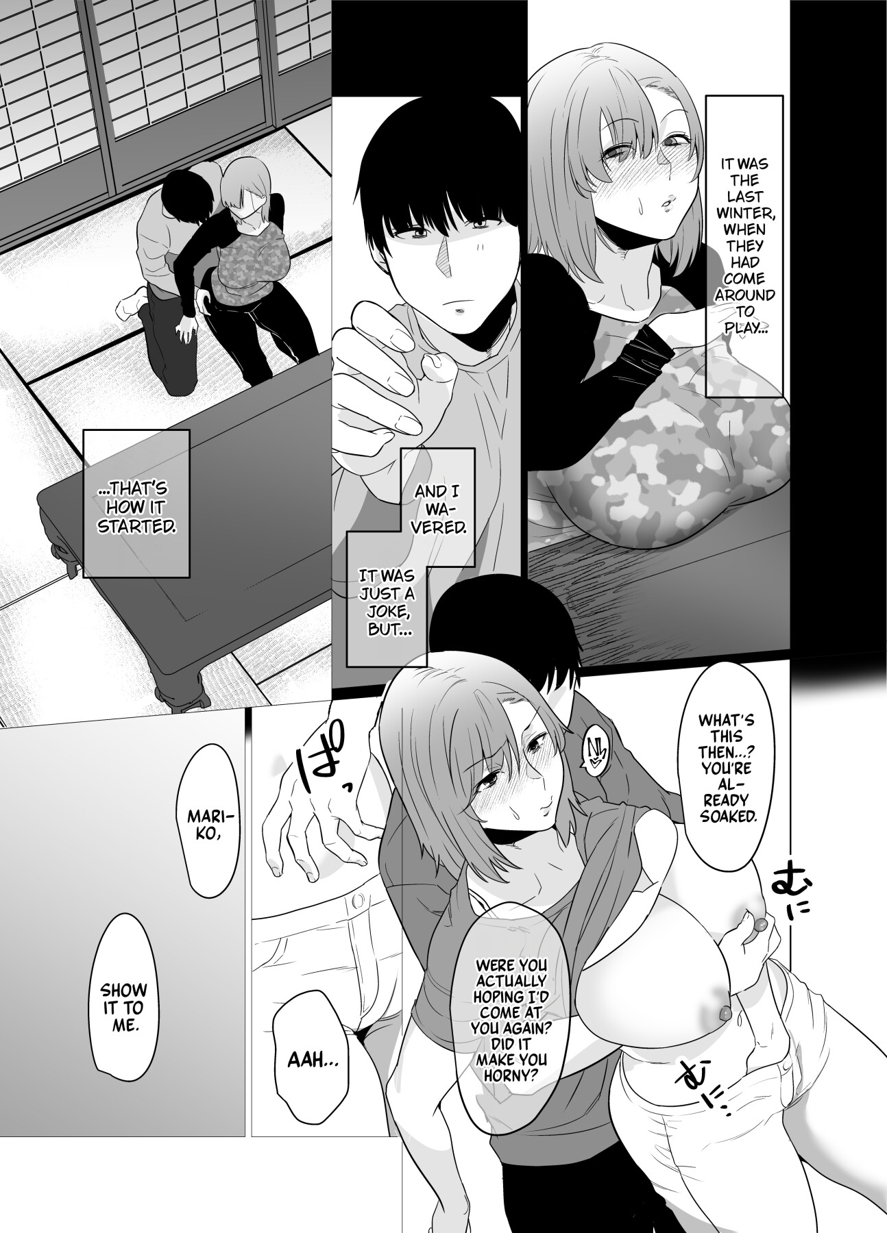 Hentai Manga Comic-Rural, Summer. Hot Sweet Sex with My Friend's Mom-Read-8